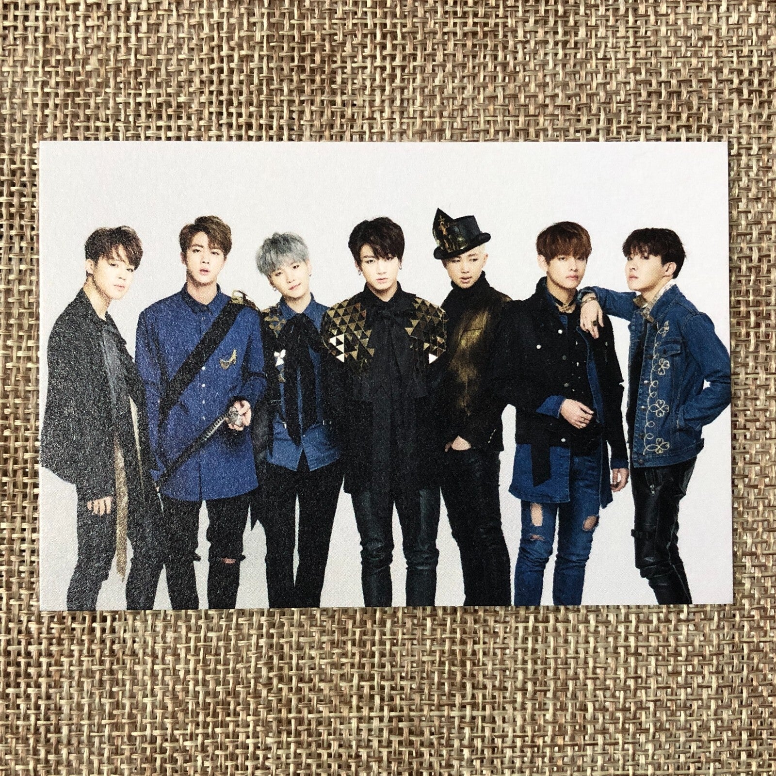 BTS GROUP 4/7 [HYYH On Stage Epilogue Concert] Official Mini Photocard / Gift