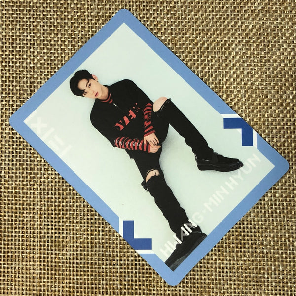 WANNA ONE HWANG MINHYUN [ TO BE ONE ] Official Photocard, Sky ver. / New / Gift