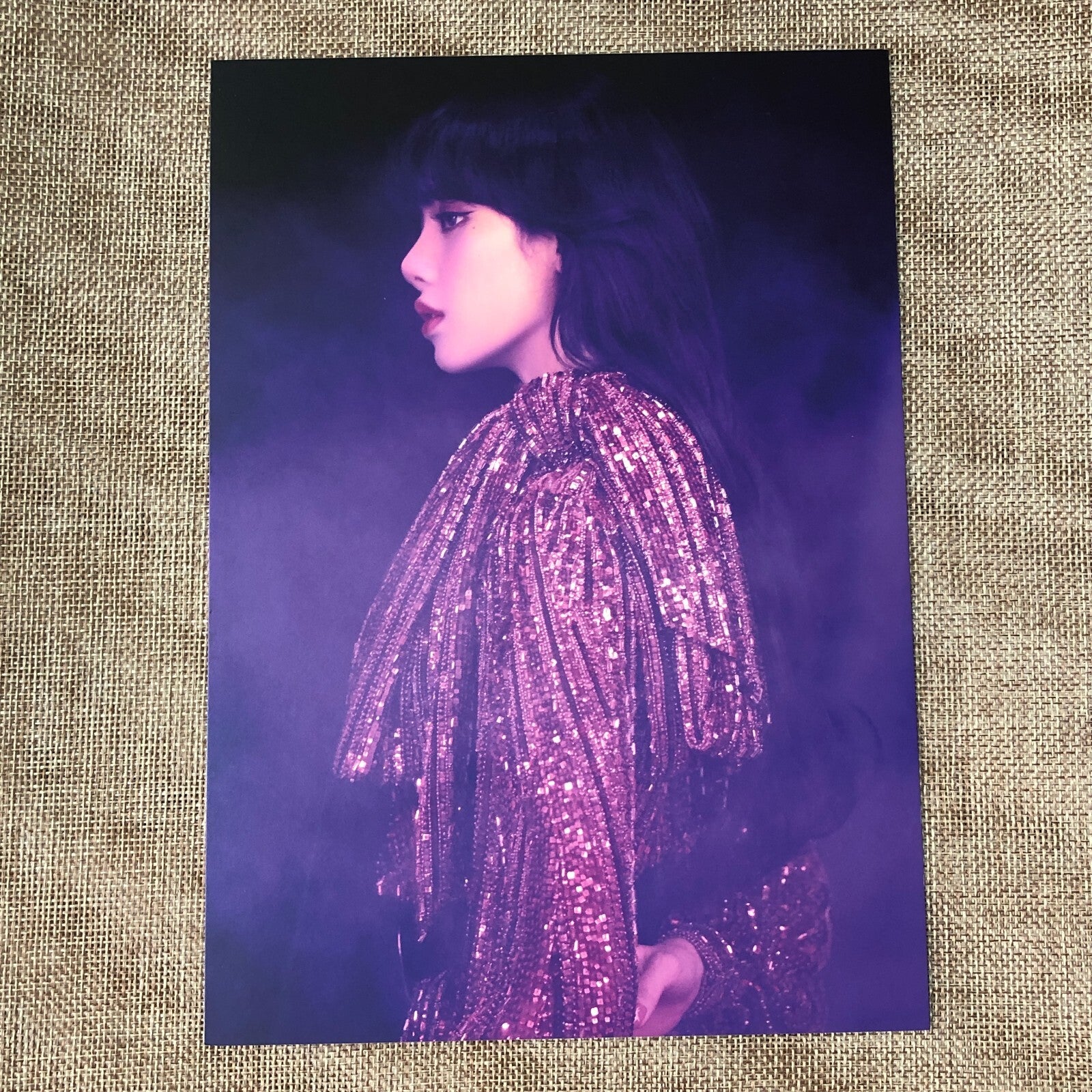BLACKPINK LISA #1 [ THE SHOW DVD ] Official Postcard Poster / New / Gift