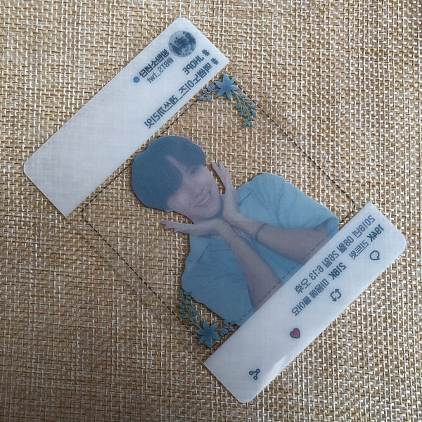 BTS J-HOPE [Love Yourself] Official Army Booth Transparent Photocard / Gift