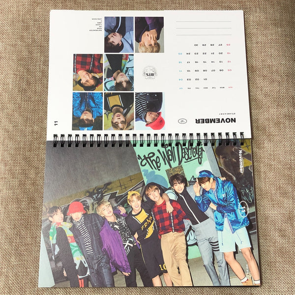 BTS [ 2017 Season's Greetings ] Official Calendar / New / Gift