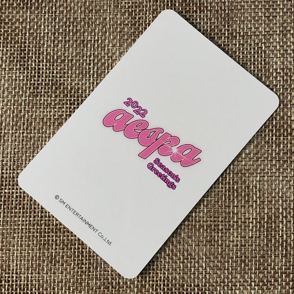 AESPA NINGNING #2 [ 2022 Season's Greetings ] Official Photocard / New / Gift