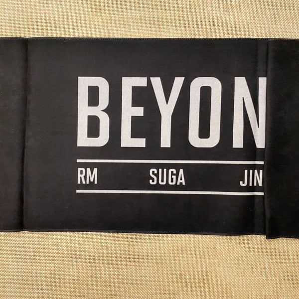 BTS 37381 [ 2018 Beyond The Scene ] Official Slogan Towel / New, Rare / Gift