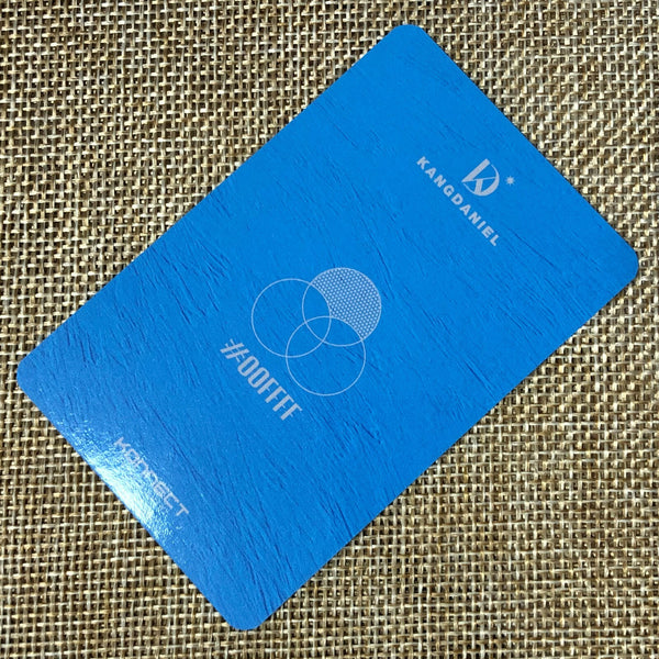 KANG DANIEL #6 [ CYAN ] Official Photocard, 1st Mini Album / New / Gift