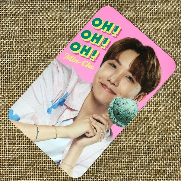BTS J-HOPE [ Baskin Robbins Promo ] Official Limited Photocard / New / Gift