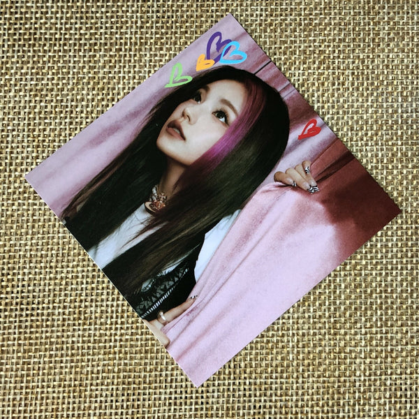 ITZY YEJI #1 [ CRAZY IN LOVE ] Official Preorder Special Photocard / New / Gift