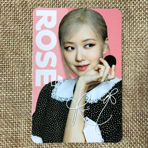 BLACKPINK ROSE [ OREO X BLACKPINK ] Official Limited Photocard / New / Gift
