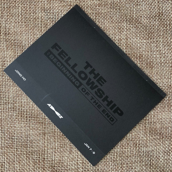 ATEEZ JONGHO [THE FELLOWSHIP : BEGINNING OF THE END DVD] Official Polaroid /+G