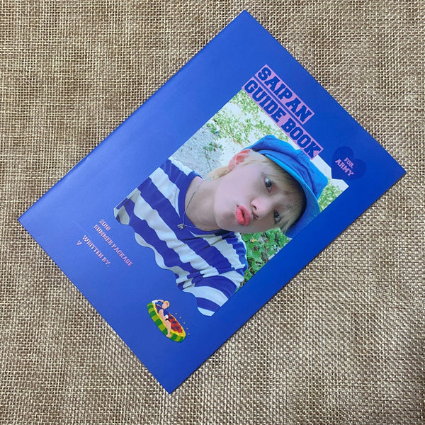 BTS V [ 2018 Summer Package Saipan ] Selfie Book Official Guidebook / New / Gift