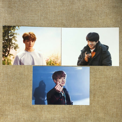 BTS JUNGKOOK #11 [Oh, always Exhibition] Official Live Photo Set of 3 / Gift