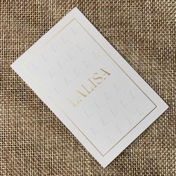 BLACKPINK LISA [ LALISA ] Official Gold Photocard, 1st Single / New, Rare / Gift