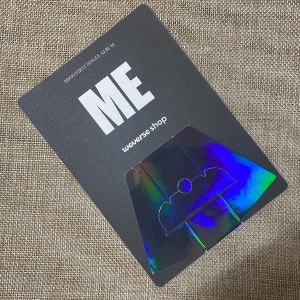 BLACKPINK JISOO #3 [ME Flower Weverse Shop] Official Paper Stand / New, Rare /+G