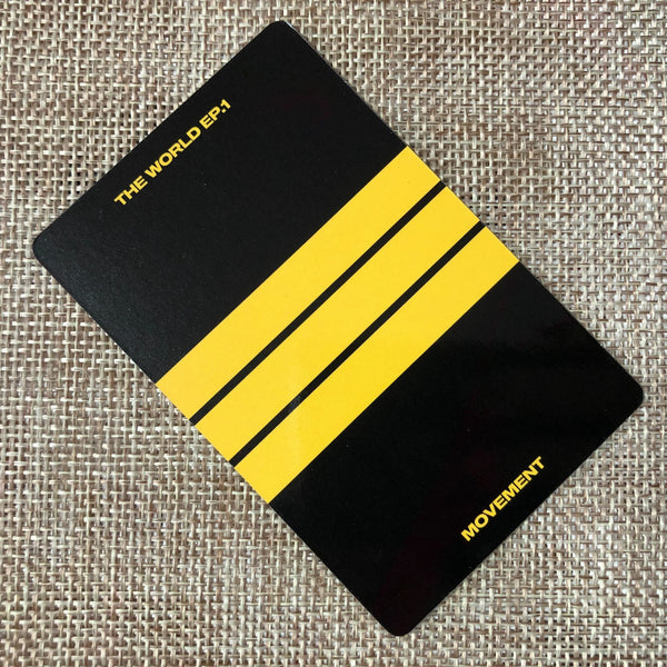 ATEEZ WOOYOUNG [THE WORLD EP.1 : MOVEMENT] Official Photocard, Diary Limited /+G