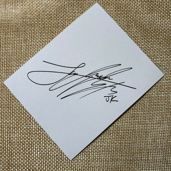 BTS JUNGKOOK [Young Forever Polaroid] Photocard, Special Album / New, Rare /+G