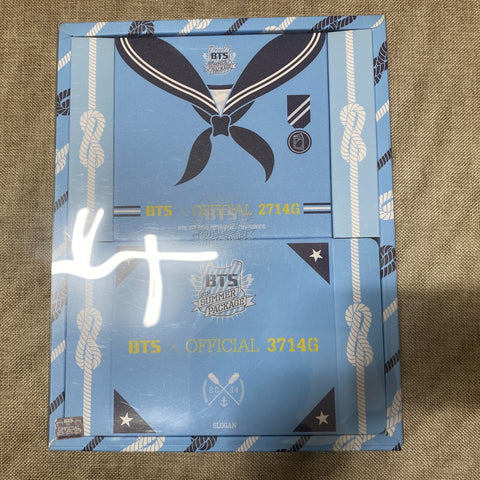 BTS 2014 Summer Package / Official Full Set Towel Photobook Pin Badges / No PC