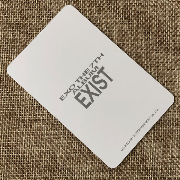 EXO CHEN [ EXIST ] Official Photocard, 7th Album D Ver. / New / Gift