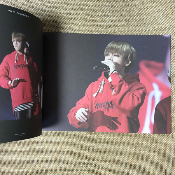 BTS V TAEHYUNG [The Wings Tour Essay Book for V] Official Photobook / New / Gift