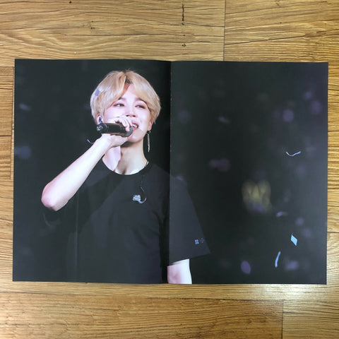 BTS JIMIN #1 [ EXTRAORDINARY Exhibition ] Official Folded Poster / New / Gift