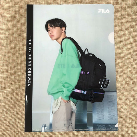 BTS J-HOPE [ FILA PROJECT 7 ] Official Clear File Holder / New / Gift