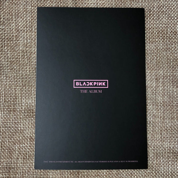 BLACKPINK ROSE #5 [ THE ALBUM ] Official Postcard / New / Gift