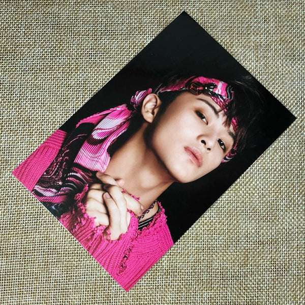 NCT 127 MARK [FAVORITE] Official Postcard, 3rd Repackage CATHARSIS / New / Gift