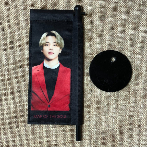 BTS JIMIN [ Map of the Soul ON:E ONE ] Official Mini Flag / New / Gift