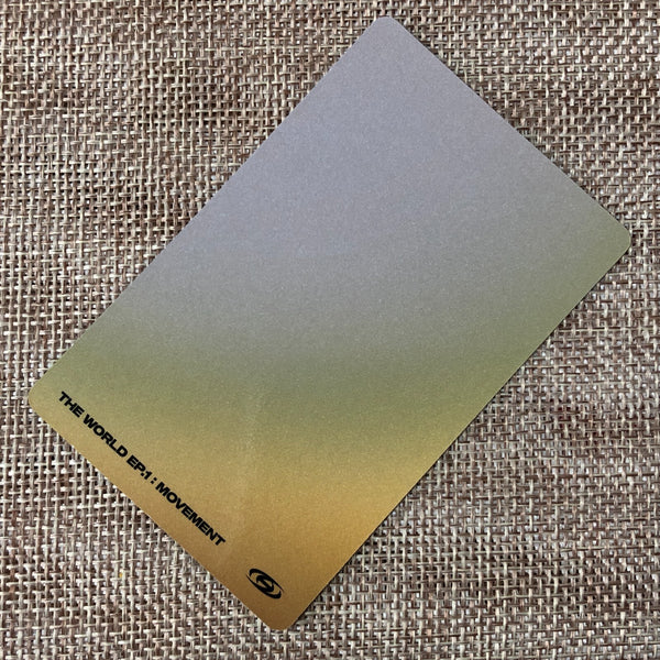 ATEEZ SEONGHWA [THE WORLD EP.1 : MOVEMENT] Official Photocard, Diary Ver. / Gift