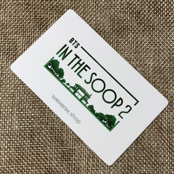 BTS V TAEHYUNG [IN THE SOOP 2 Weverse Early Bird] Official Photocard / Gift