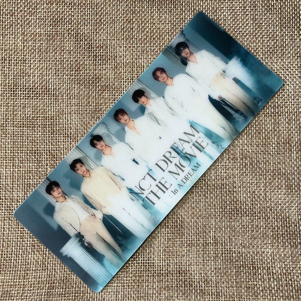 NCT DREAM GROUP [THE MOVIE : In A Dream] Official Lenticular Ticket Photocard