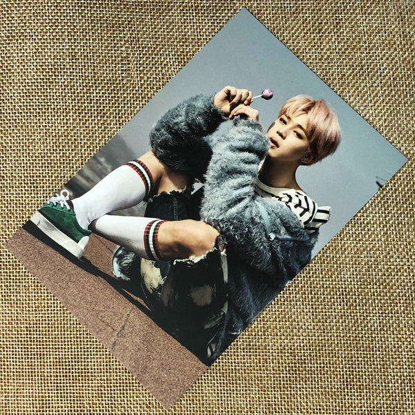 BTS JIMIN [Armypedia You Never Walk Alone] Official Postcard Photocard / Gift