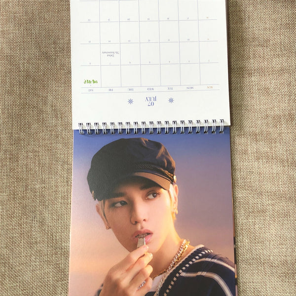 NCT 127 GROUP [ 2023 Season's Greetings ] Official Desk Calendar / New / Gift