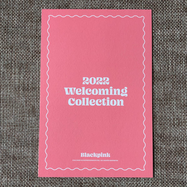 BLACKPINK ROSE [ 2022 Welcoming Collection ] Official Postcard Set / New / Gift
