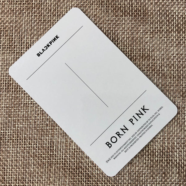 BLACKPINK ROSE [ Born Pink Gray Ver. ] Official Photocard / New / Gift