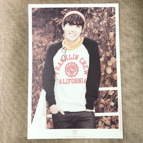 BTS J-HOPE [ 2nd Muster ZIP CODE 22920 ] Official Mini Poster / New / Gift