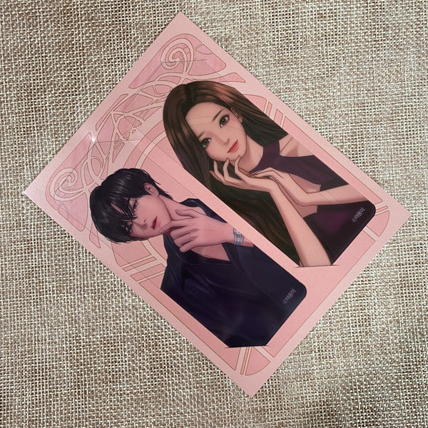True Beauty First Edition [Official Clear Bookmark Set] / Korean Webtoon POB / N