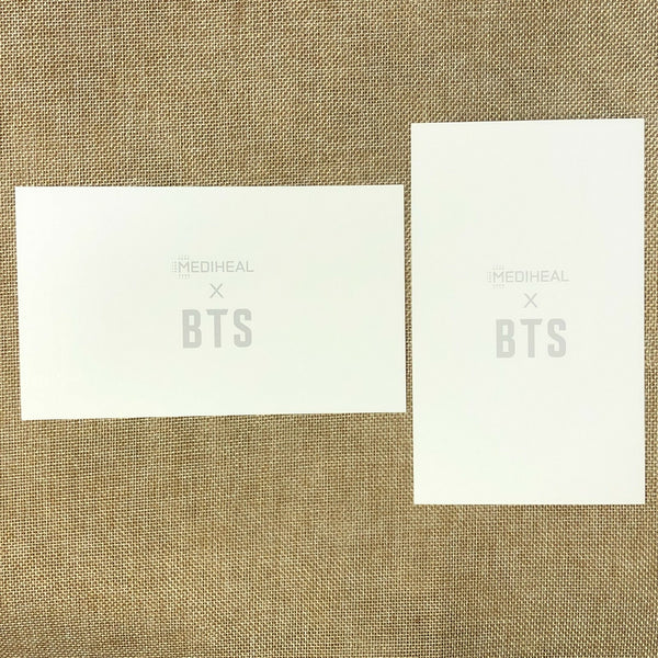 BTS GROUP #8 [ BTS X MEDIHEAL ] Official Postcard SET / New / Gift