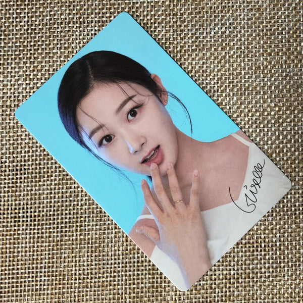 AESPA GISELLE [ MEDIHEAL ] Official Photocard, Signature, SM Town / New / Gift
