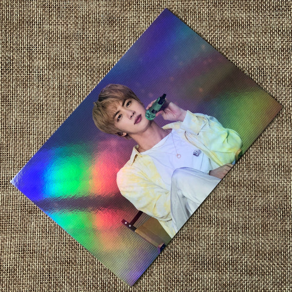 BTS JIN [ 2021 Muster SOWOOZOO ] Official Hologram Postcard / New / Gift
