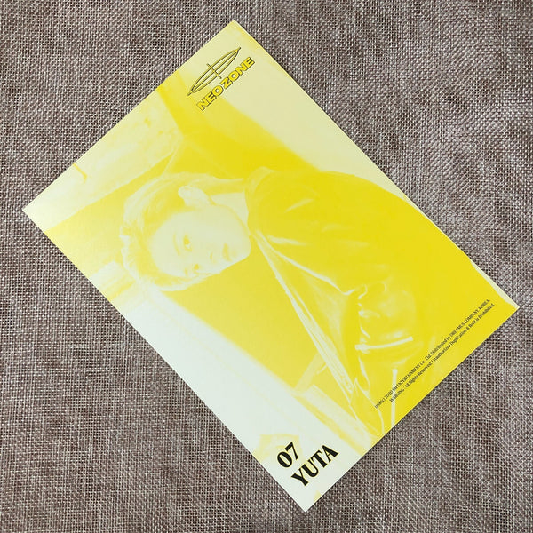 NCT 127 YUTA #2 [ Neo Zone ] Official Postcard, 2nd / New / Gift