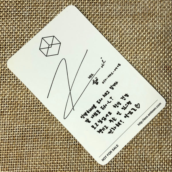 EXO KAI [ EXODUS ] Official Photocard, 2nd Album Korean Ver. / New / Gift
