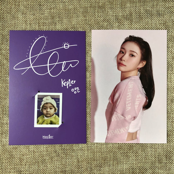 KEP1ER [FIRST IMPACT Connect O Album] Hand Signed Promo Autographed / New / Gift