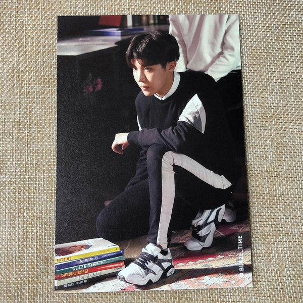 BTS J-HOPE [ PUMA Blaze Time ] Official Photocard Post card, Photo / New / Gift