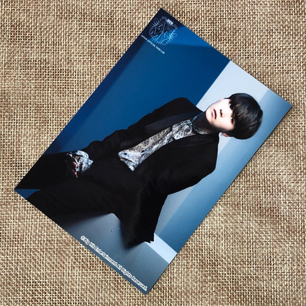 BTS SUGA [JAPAN Official Fanclub Renewal Benefit] Photo Postcard / New, Rare /+G