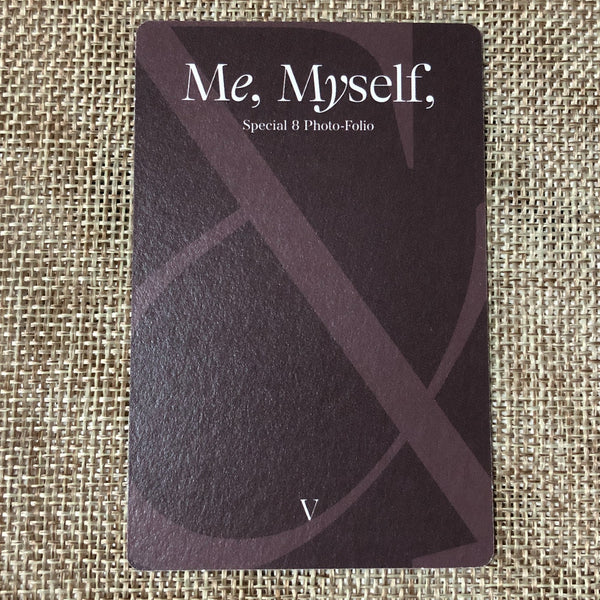 BTS V TAEHYUNG [Special 8 Photo-folio Me, Myself] Official Photocard /New/Gift