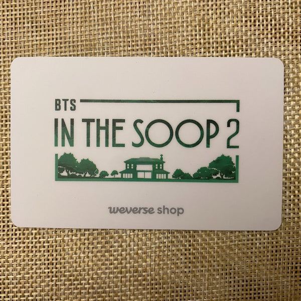 BTS GROUP #1 [IN THE SOOP 2] Official Photocard, Weverse Early Bird / New / Gift