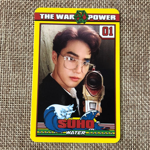 EXO SUHO #1 [The War Power of Music] Official Photocard, 4th Repackage / Gift