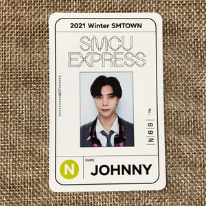 NCT 127 JOHNNY [2021 Winter SMTOWN SMCU EXPRESS] Official Photocard / New / Gift