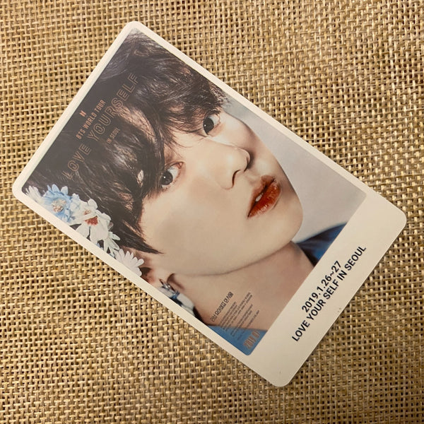 BTS JUNGKOOK [Love Yourself Movie] Official Ticket Photocard Photo, CGV / Gift