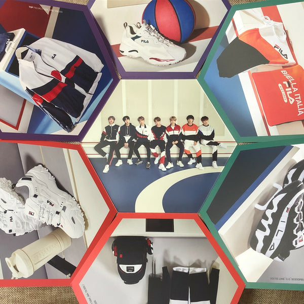 BTS GROUP [ FILA ] Official Brochure Booklet / New / Gift