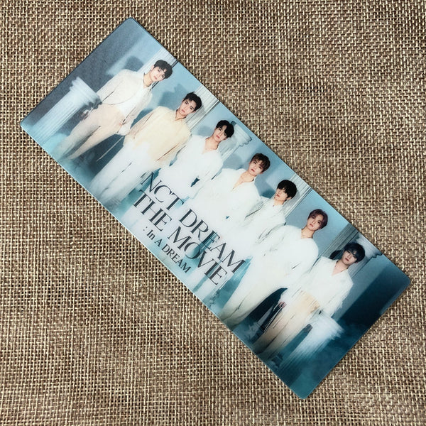NCT DREAM GROUP [THE MOVIE : In A Dream] Official Lenticular Ticket Photocard